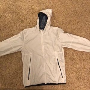 White adidas wind breaker